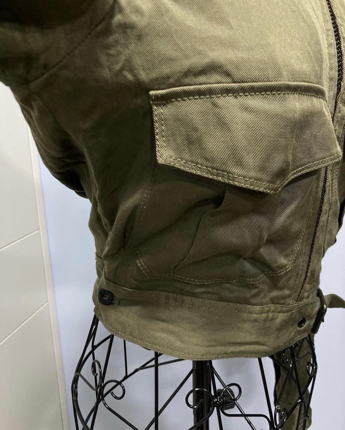 디젤 크롭 자켓 상품이미지5