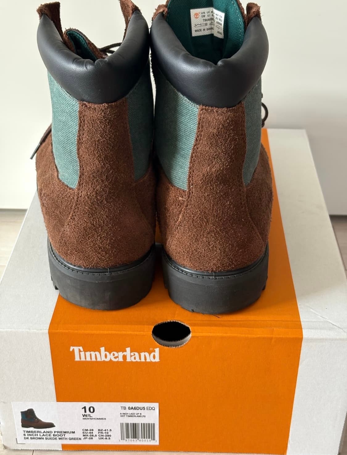 디네댓 팀버랜드 6인치 부츠 브라운 280 상품이미지4