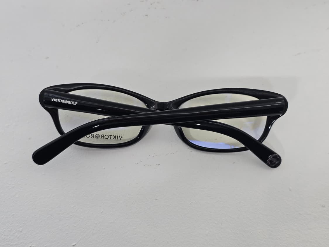 VIKTOR&ROLF 블랙 뿔테 안경 상품이미지4