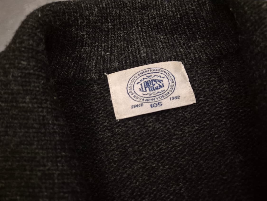 90s J PRESS 금장버튼 더블브레스트 가디건 상품이미지7