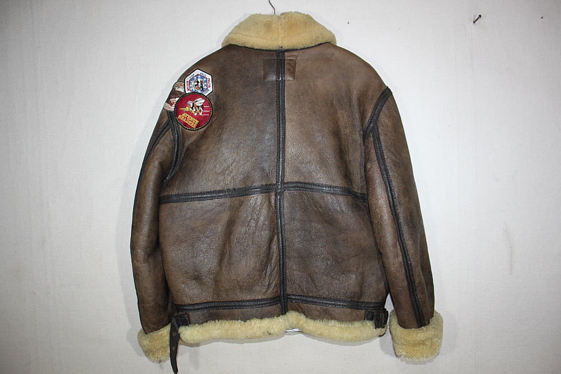 Schott B-3 쇼트항공무스탕  상품이미지3