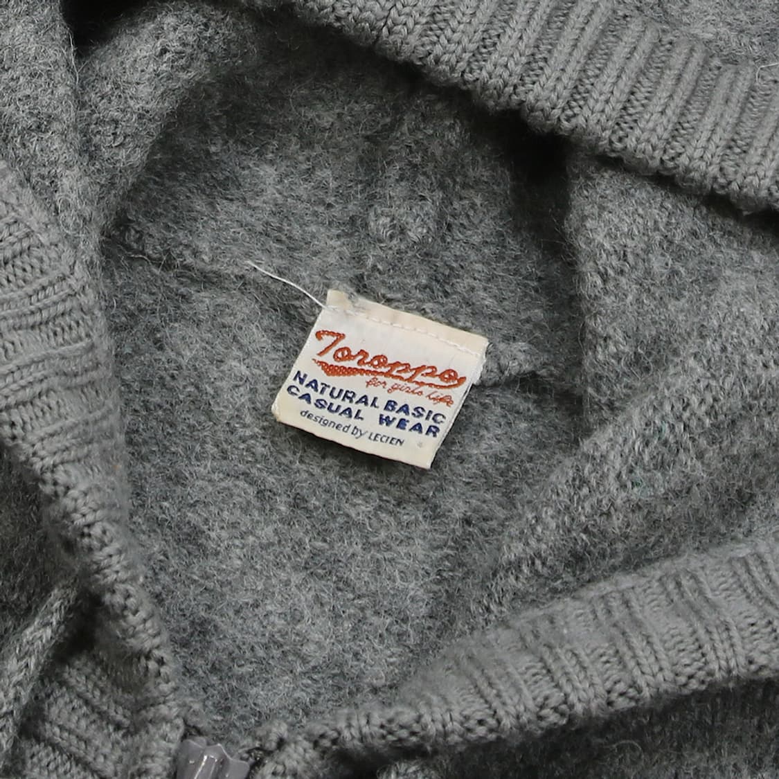 Toroppo 니트 후드 집업 (여성용) 상품이미지5