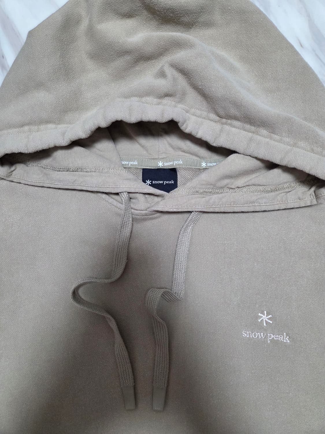 스노우 피크 공용 그래픽 후드티 상품이미지9