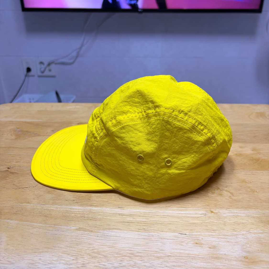 슈프림 SS18 레이즈드 로고 패치 캠프캡 M/L 상품이미지2