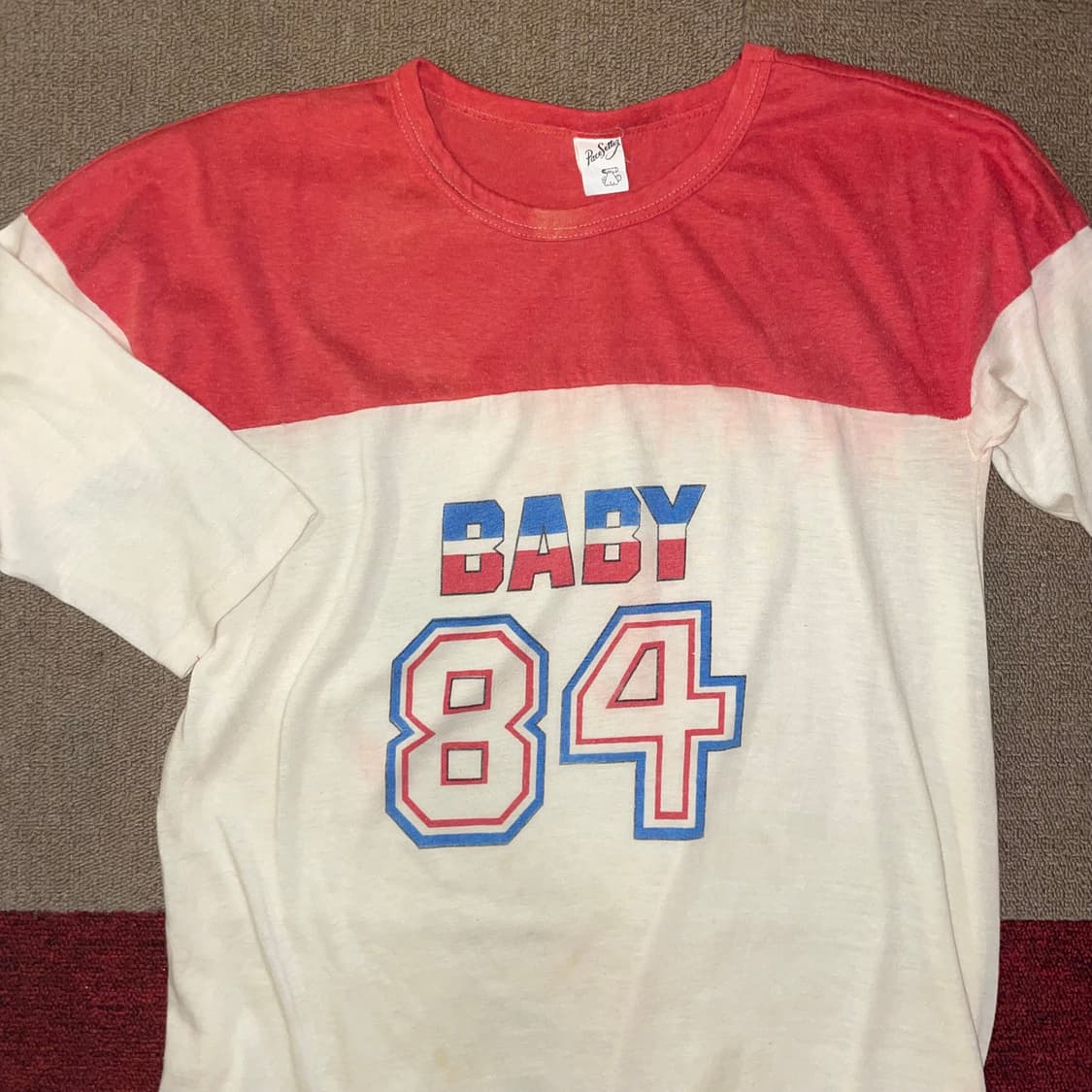 1980's Vintage BABY 84 T-shirt 상품이미지3