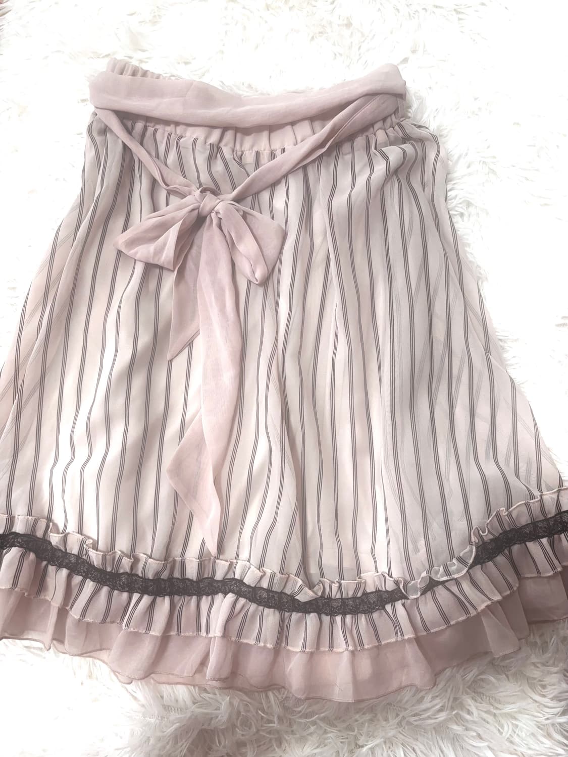 axes femme 액시즈팜 실연쇼콜라티에st 딸기초코 스커트 상품이미지3