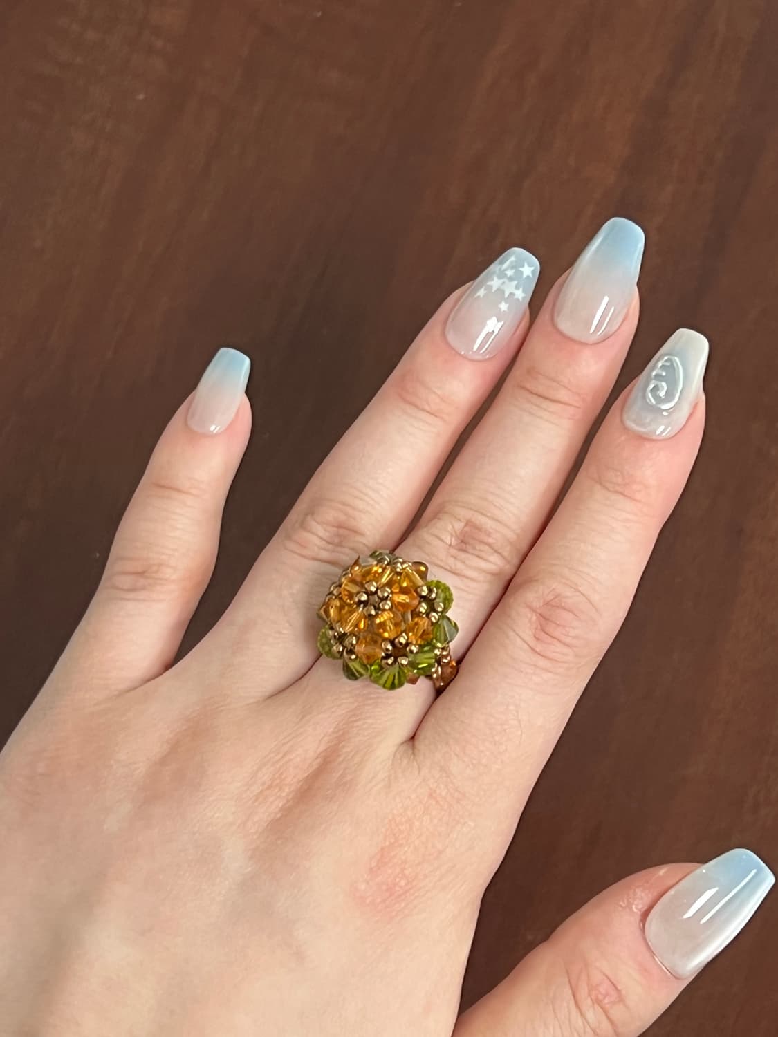 Vintage 비즈반지 상품이미지2