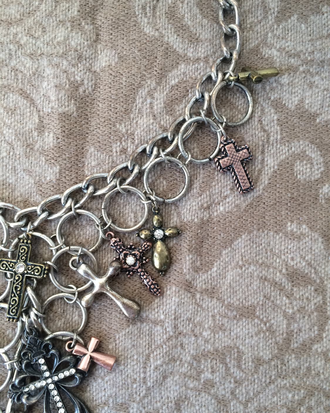 cross layer chain necklace 상품이미지5