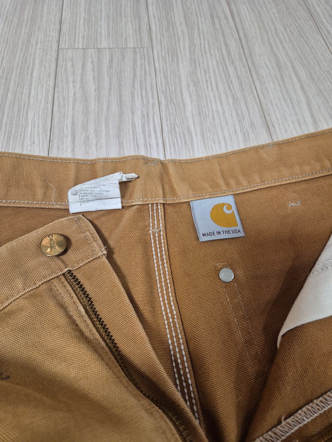 00s USA 빈티지 칼하트 더블니 (32) 상품이미지5