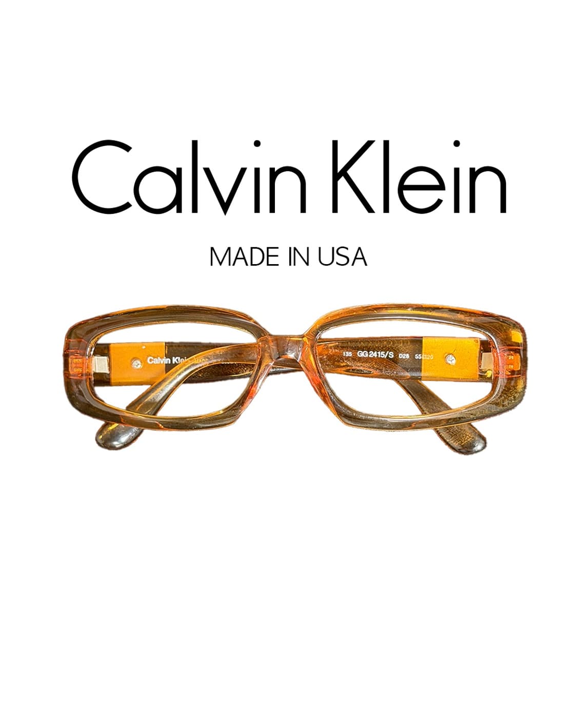Calvin Klein (켈빈 클라인) Made in USA glass  상품이미지5