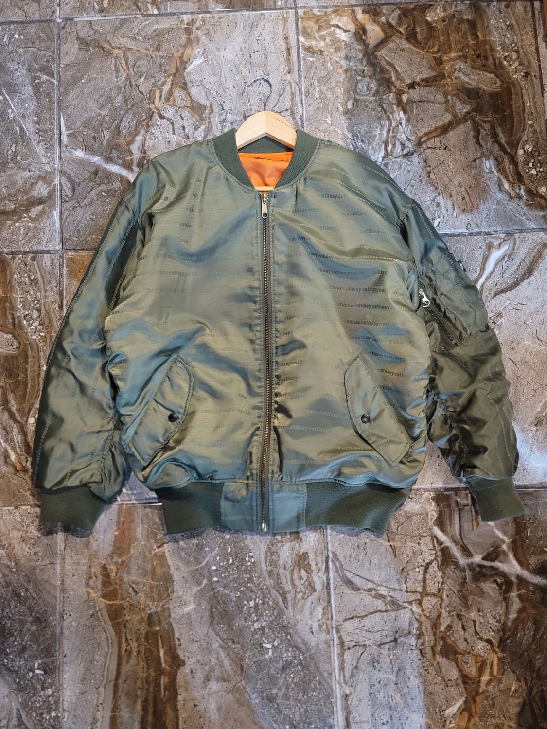 스투시 리버시블 항공점퍼  상품이미지5