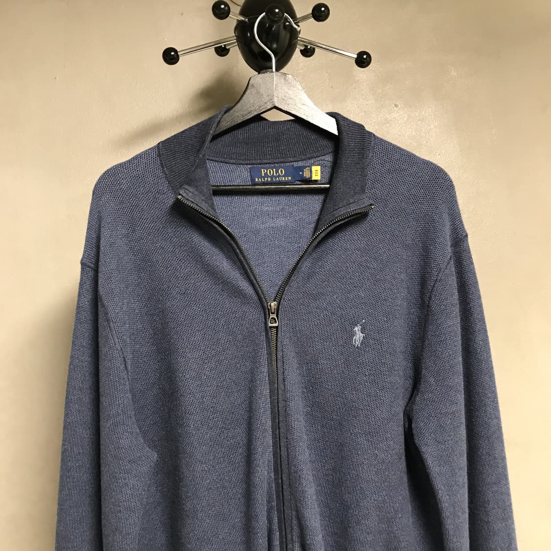 폴로 랄프로렌 QR 니트 집업 M 상품이미지2