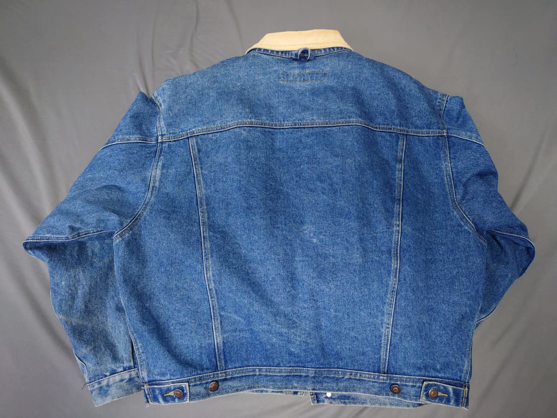 빈티지 bugle boy 트러커 재킷 아즈텍 베스트 라이닝(XL) 상품이미지6