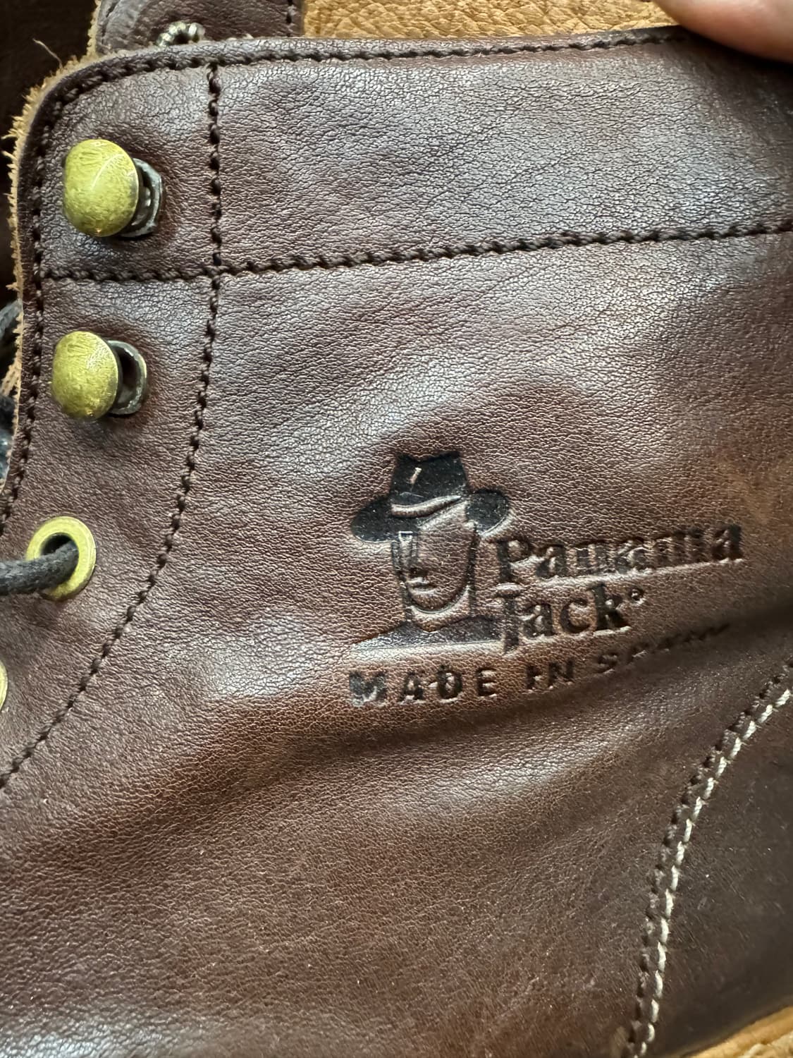 파나마 잭 스페인 천연 에이징 가죽 부츠 42(270) 상품이미지3