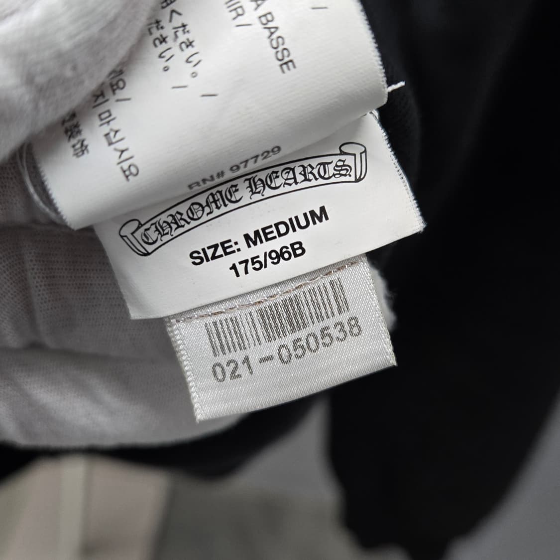 크롬하츠 홀스슈 플로랄 헤비웨이트 후드집업 M 상품이미지10