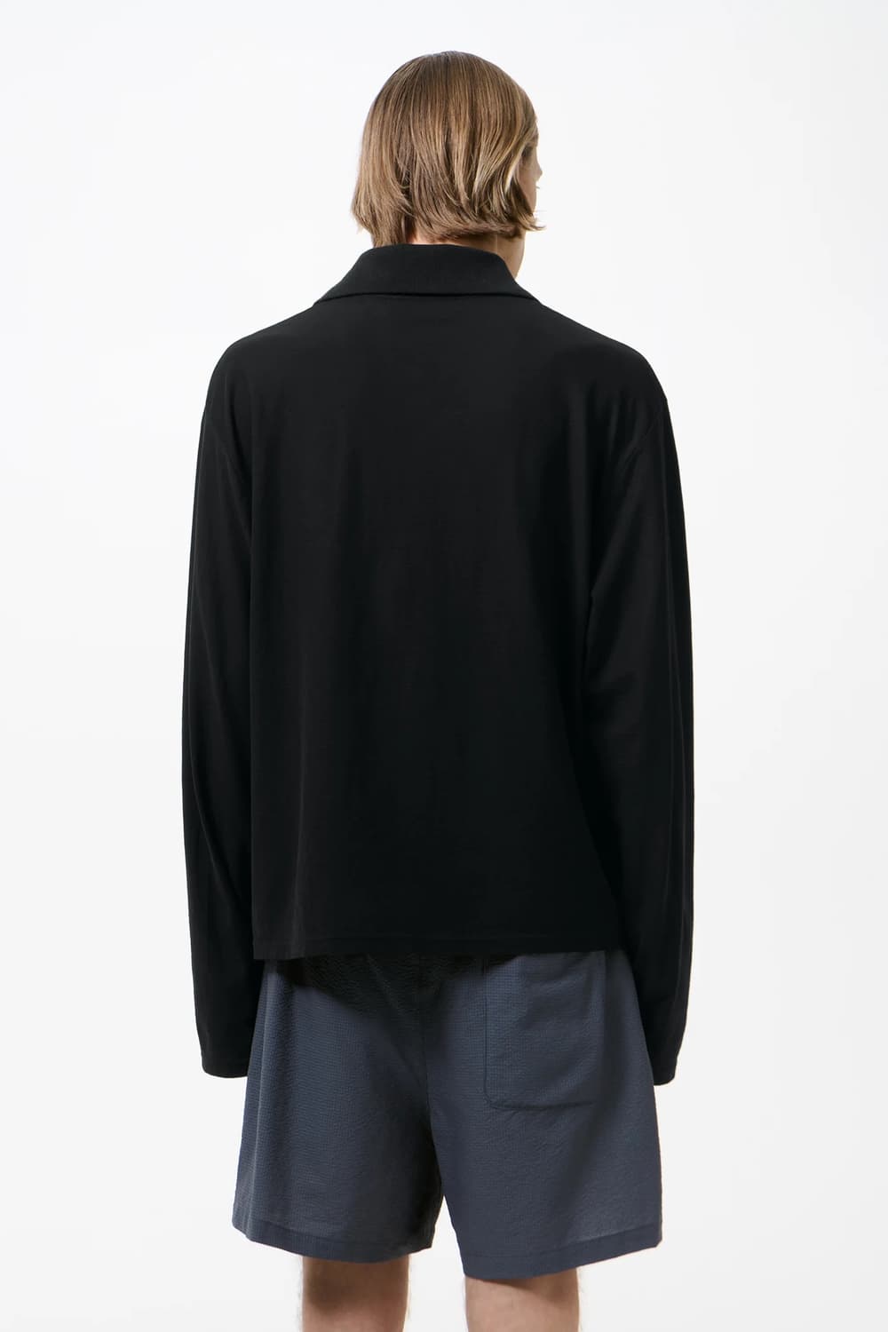 [48]아워레가시 26ss 럭비 폴로티/블랙 상품이미지5