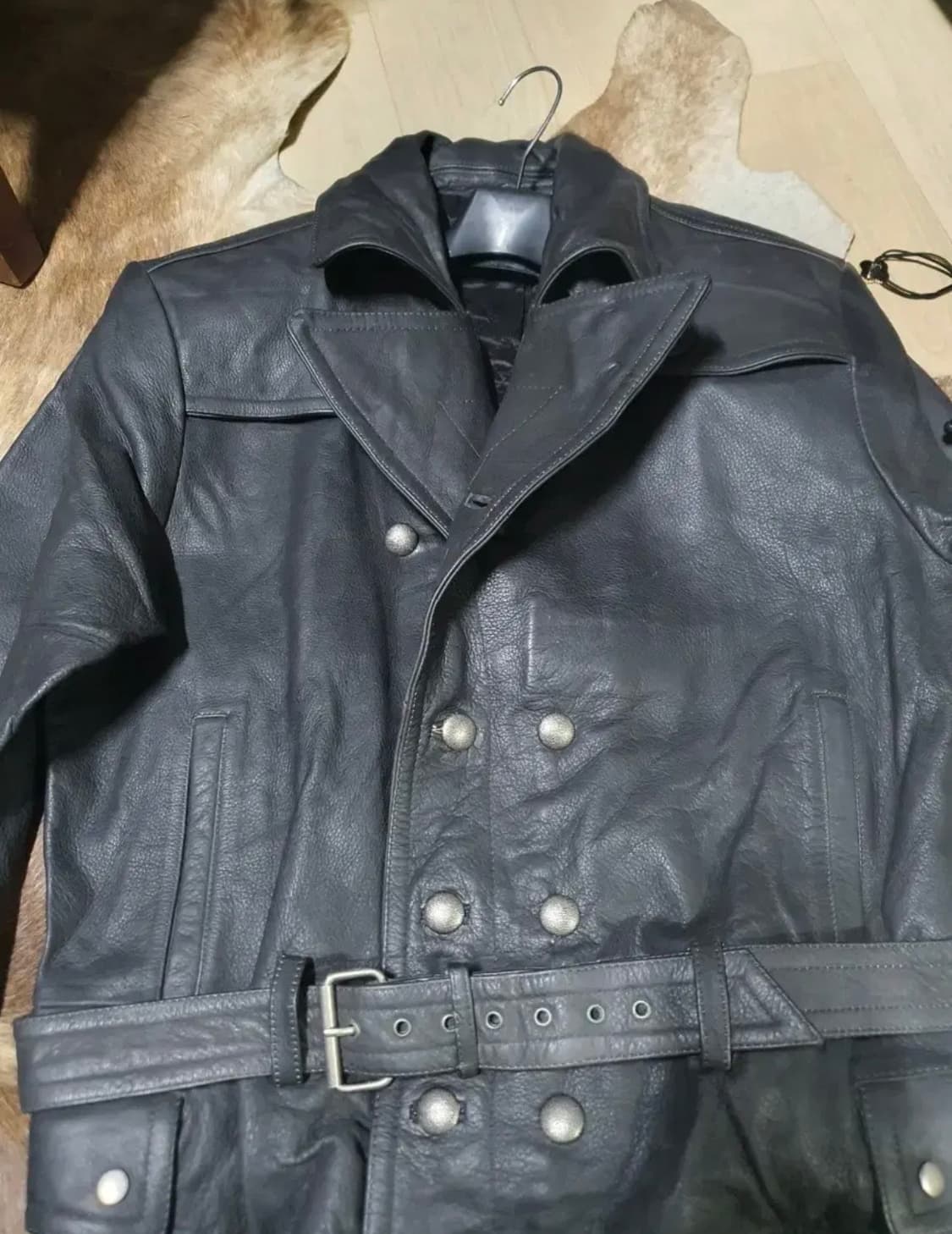 독일 폴리스 경찰 모토사이클 레더자켓 상품이미지5