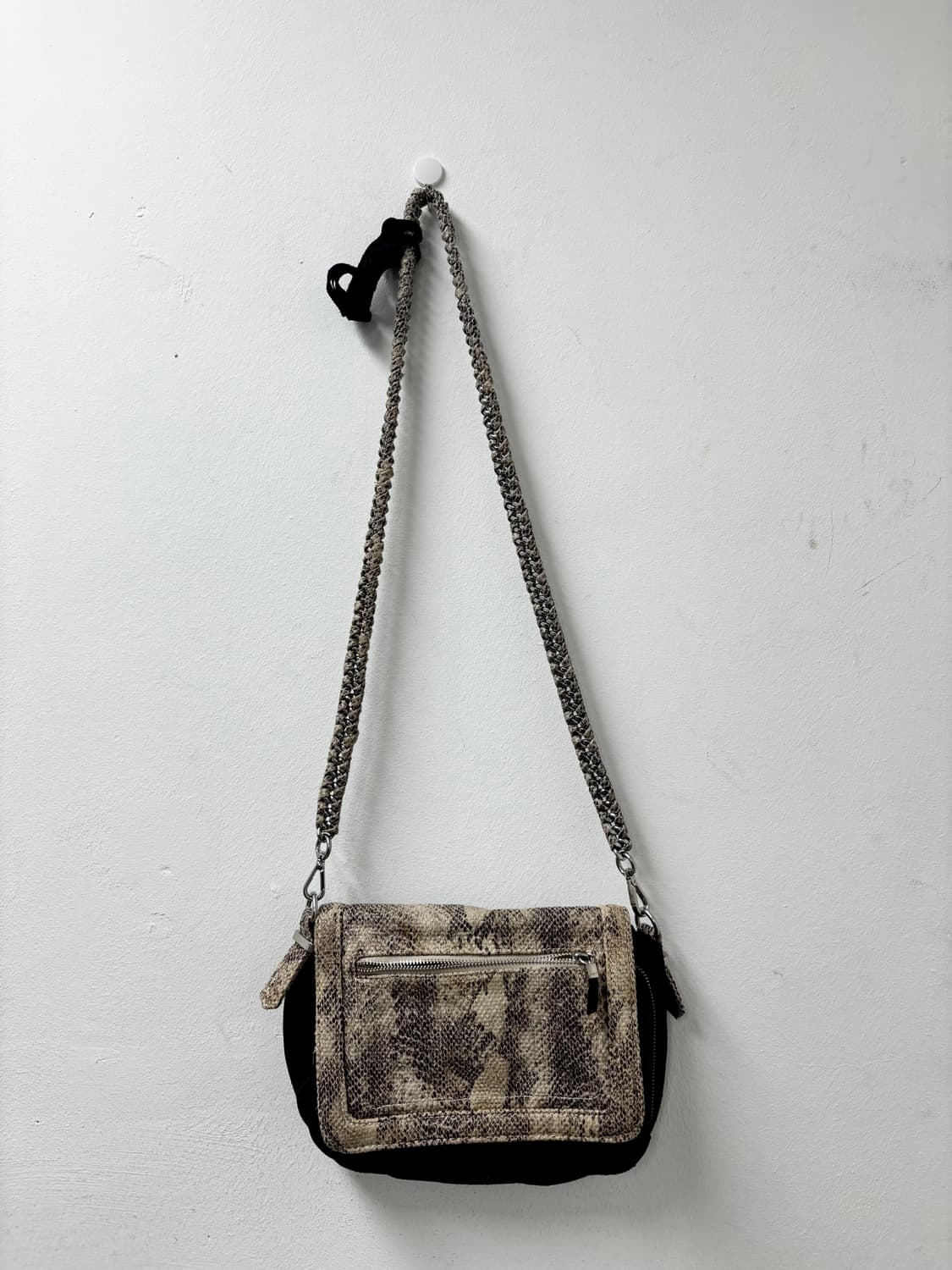 “Vintage” Python Pattern Chain Bag 상품이미지4