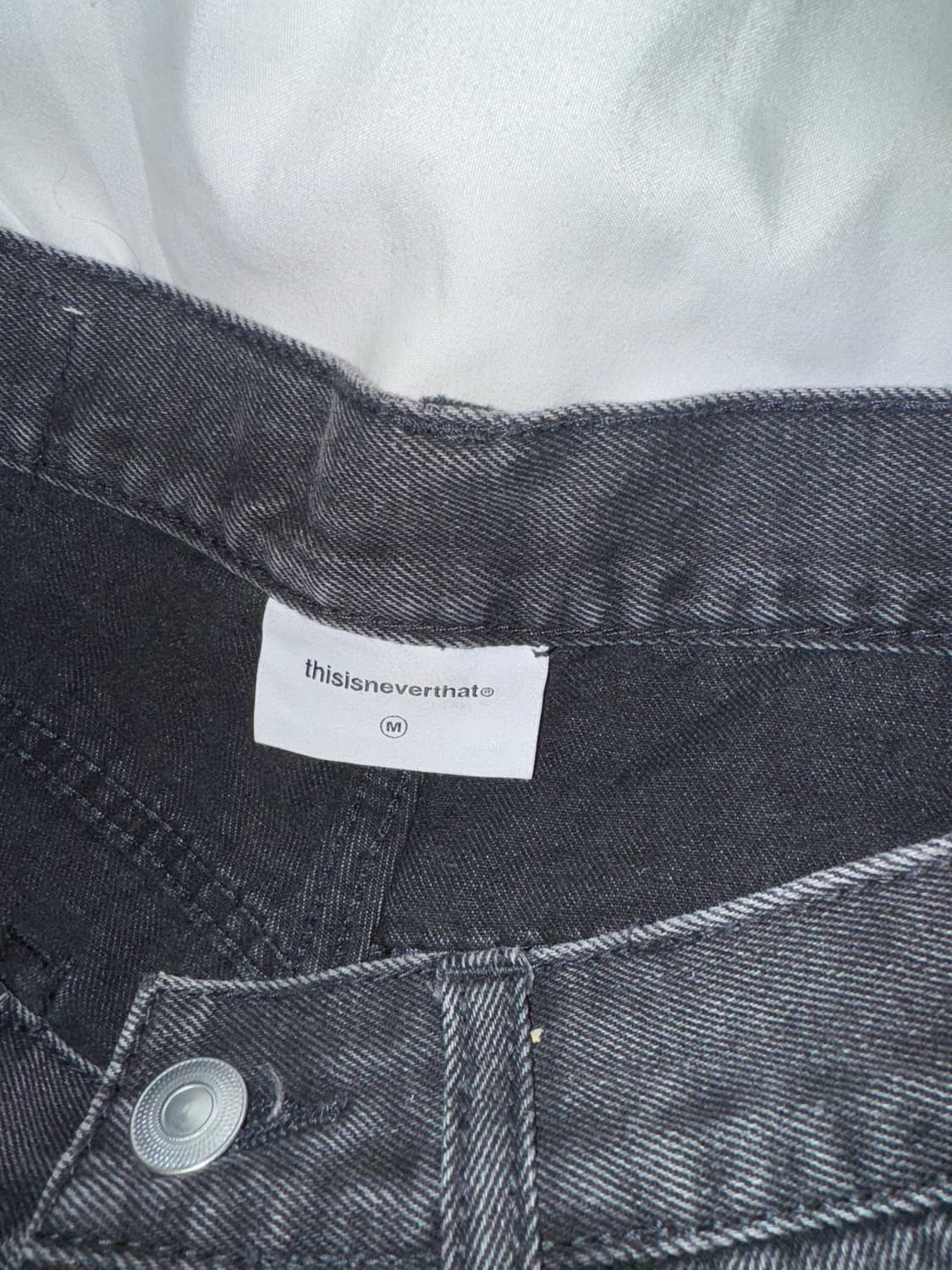 thisisneverthat Web Embroidery Jeans 상품이미지3