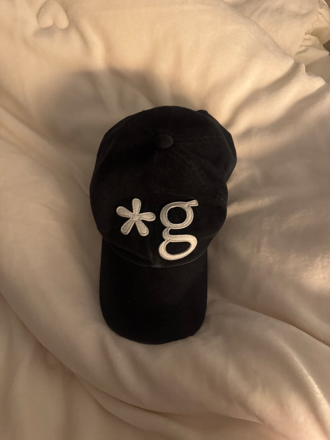 글런든 빈티지 로고 캡 (워시드 블랙) 상품이미지1