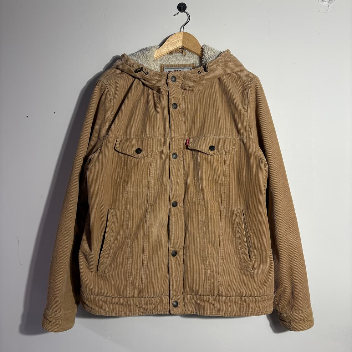 리바이스 빈티지 코듀로이 보아 안감 후드 자켓 (무료배송) 상품이미지1