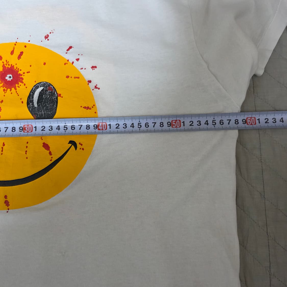 [XL] 80s 빈티지 헤드샷 스마일리 티셔츠 상품이미지8