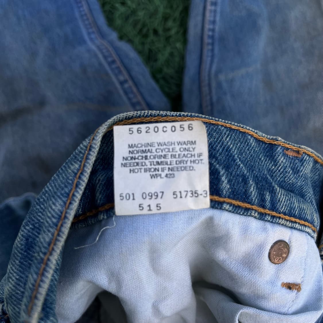 90s (USA) 빈티지 리바이스 데님(실측확인) 상품이미지6
