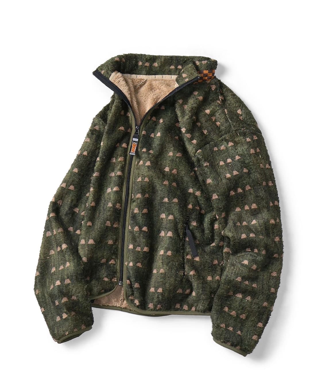 [4] 캐피탈 그린 아이리스 플리스 후리스 풀집 자켓 상품이미지2