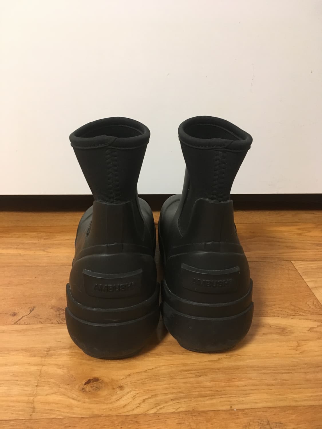 [35]엠부쉬 러버 부츠 블랙 상품이미지4
