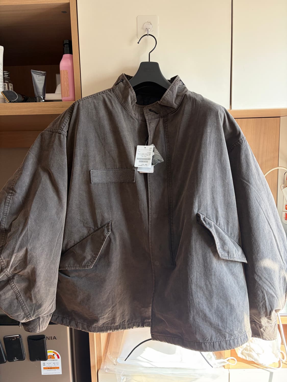 프릭스스토어 M65 숏파카 블랙 S 상품이미지3