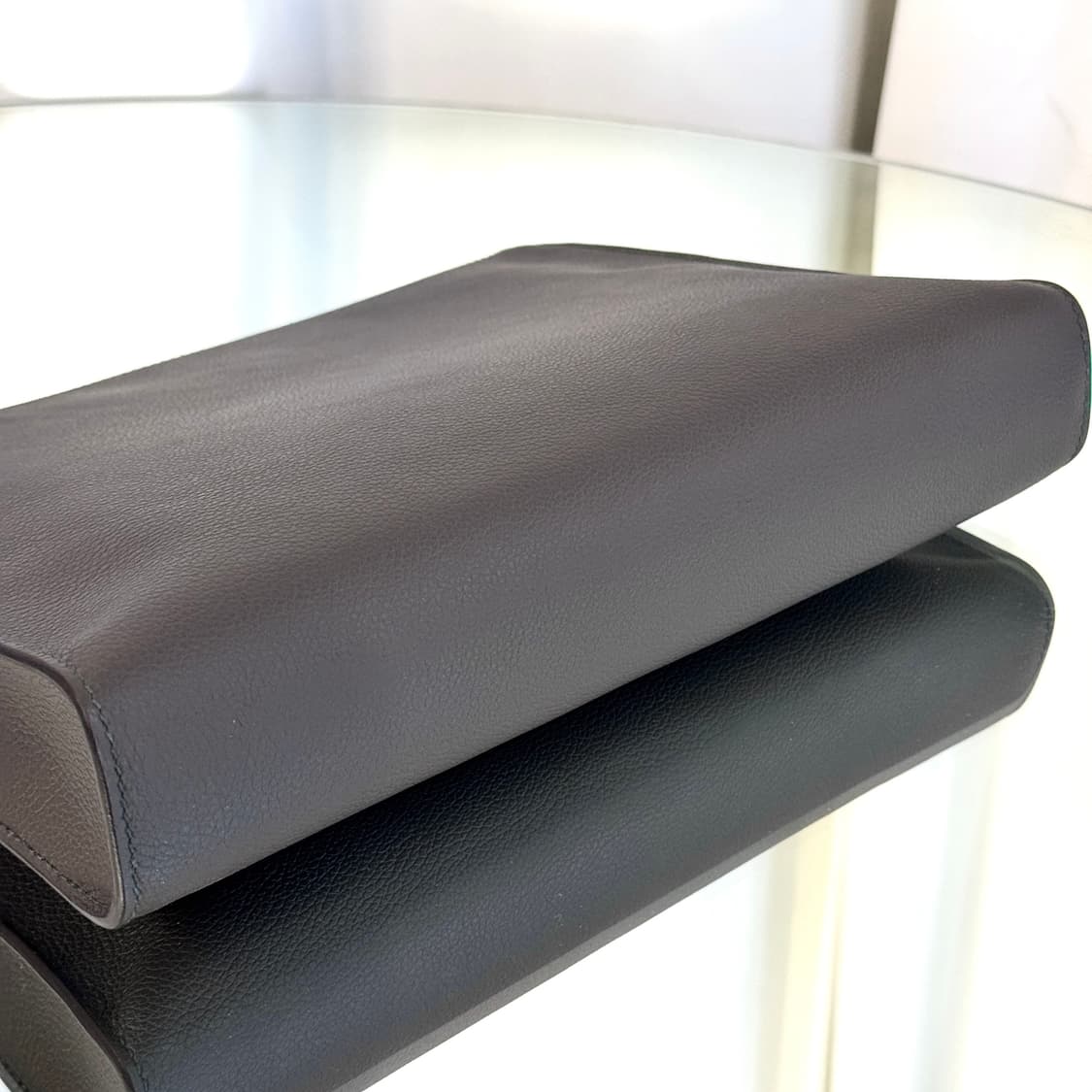 [새상품급] 에르메스 지펭고 GM 토일리트리 스탠딩 클러치 그리메이어 상품이미지7