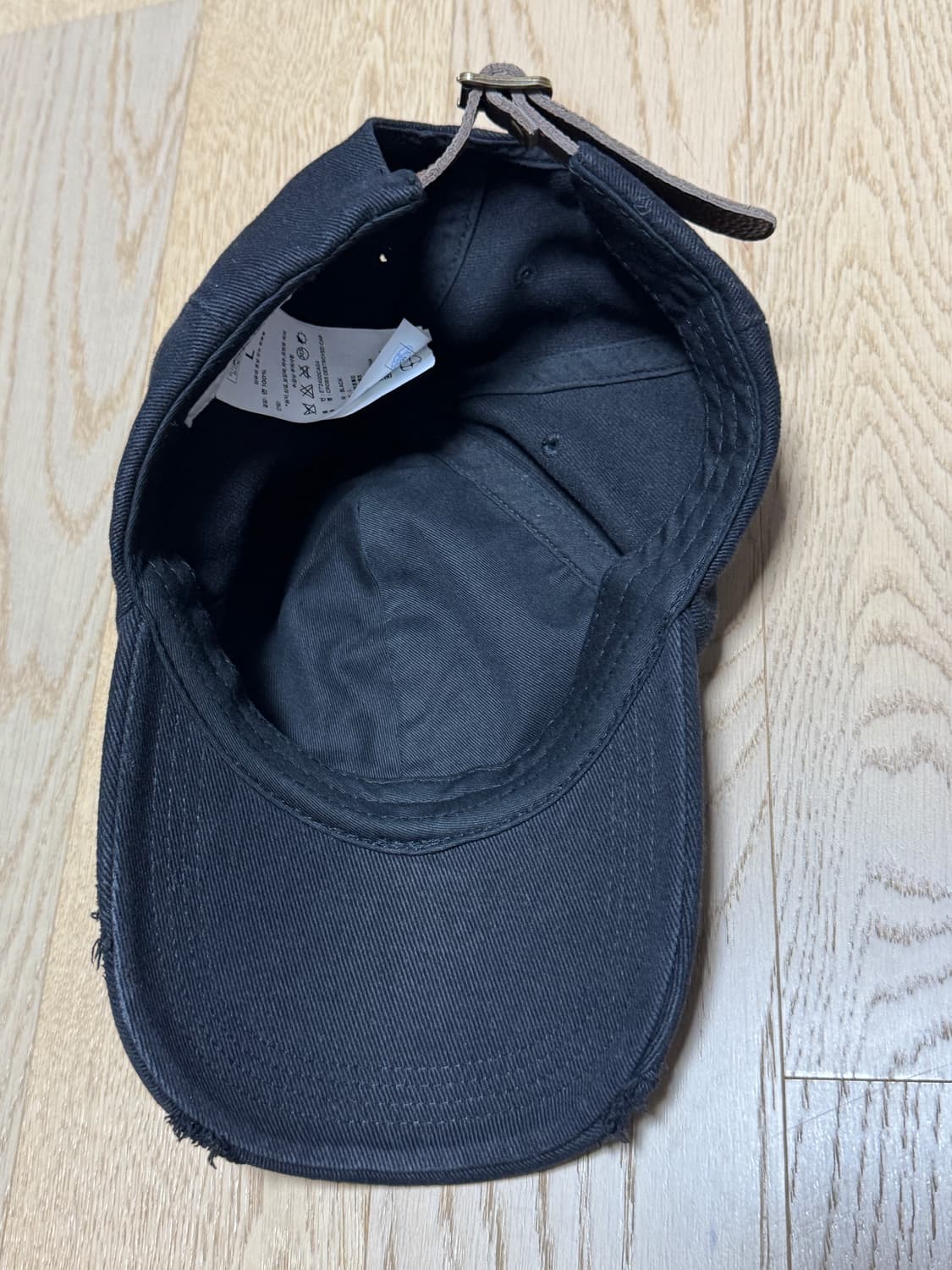 [L] etce 볼캡 블랙 상품이미지3