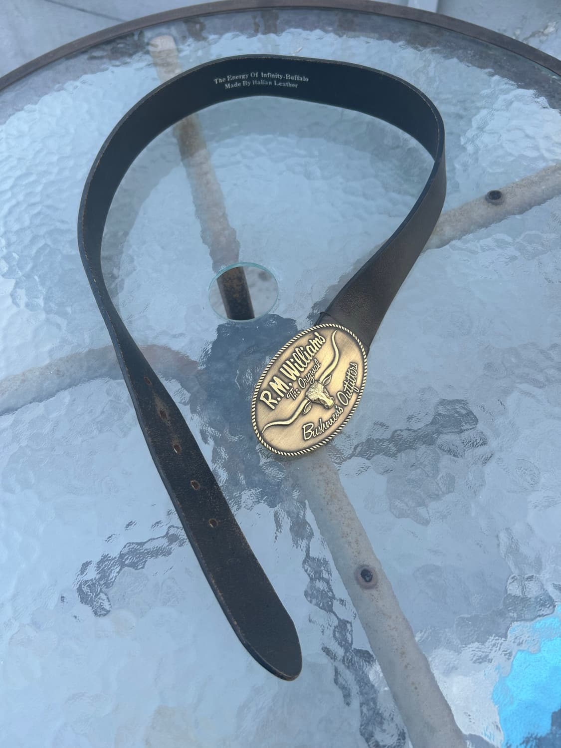 R.M. Williams 가죽 벨트 상품이미지3
