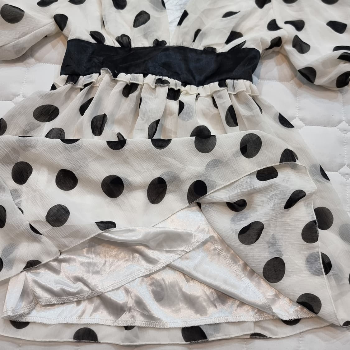 LIZ LISA(리즈리사) 도트 쉬폰 튜닉 상품이미지5