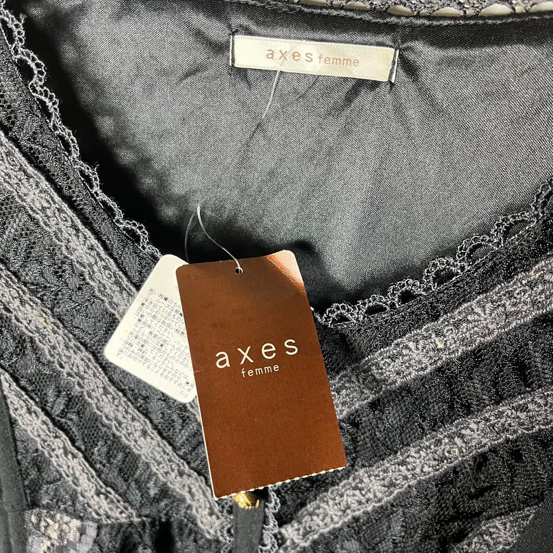[AXES FEMME] 엑시즈팜 고딕풍 레이스 슬리브 (새상품) 상품이미지5