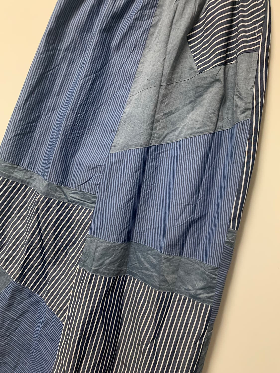 모리걸 하구미 패치워크 롱 스커트 상품이미지3