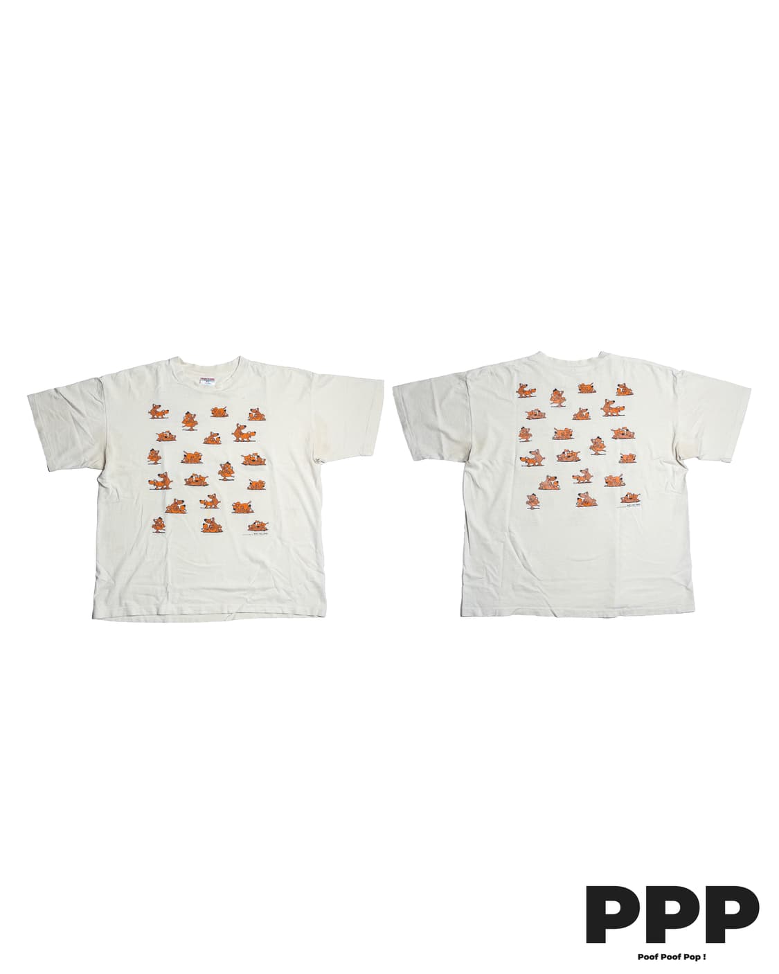 90‘s USA 빈티지 카마수트라 패러디 티셔츠 상품이미지2