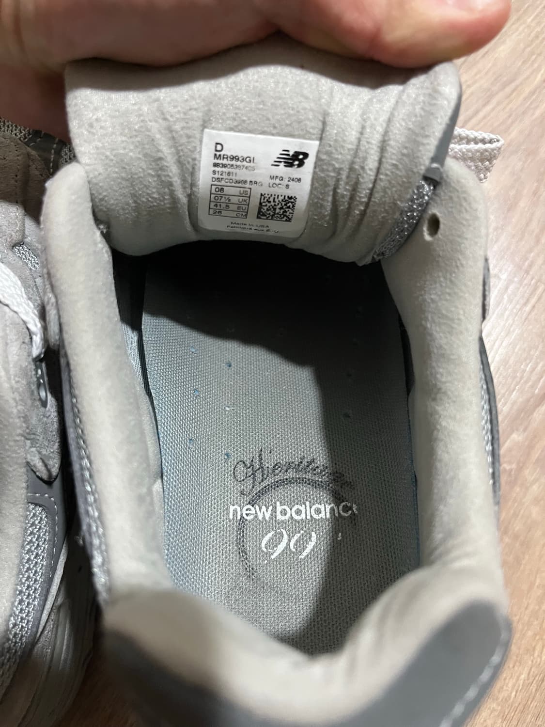 뉴발란스 993 D스탠다드 260 상품이미지5