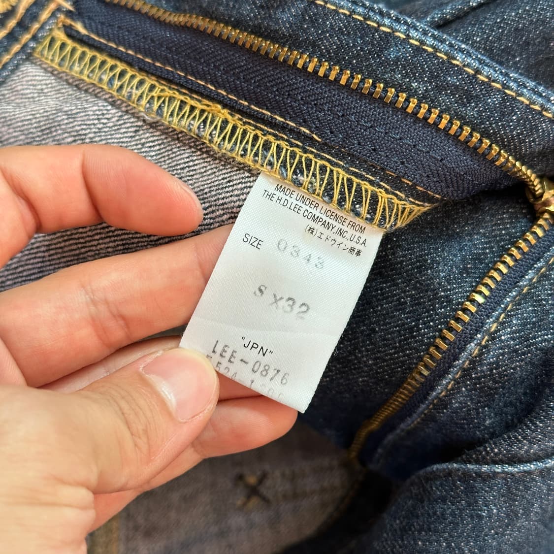Lee union made engineered denim shorts 상품이미지9