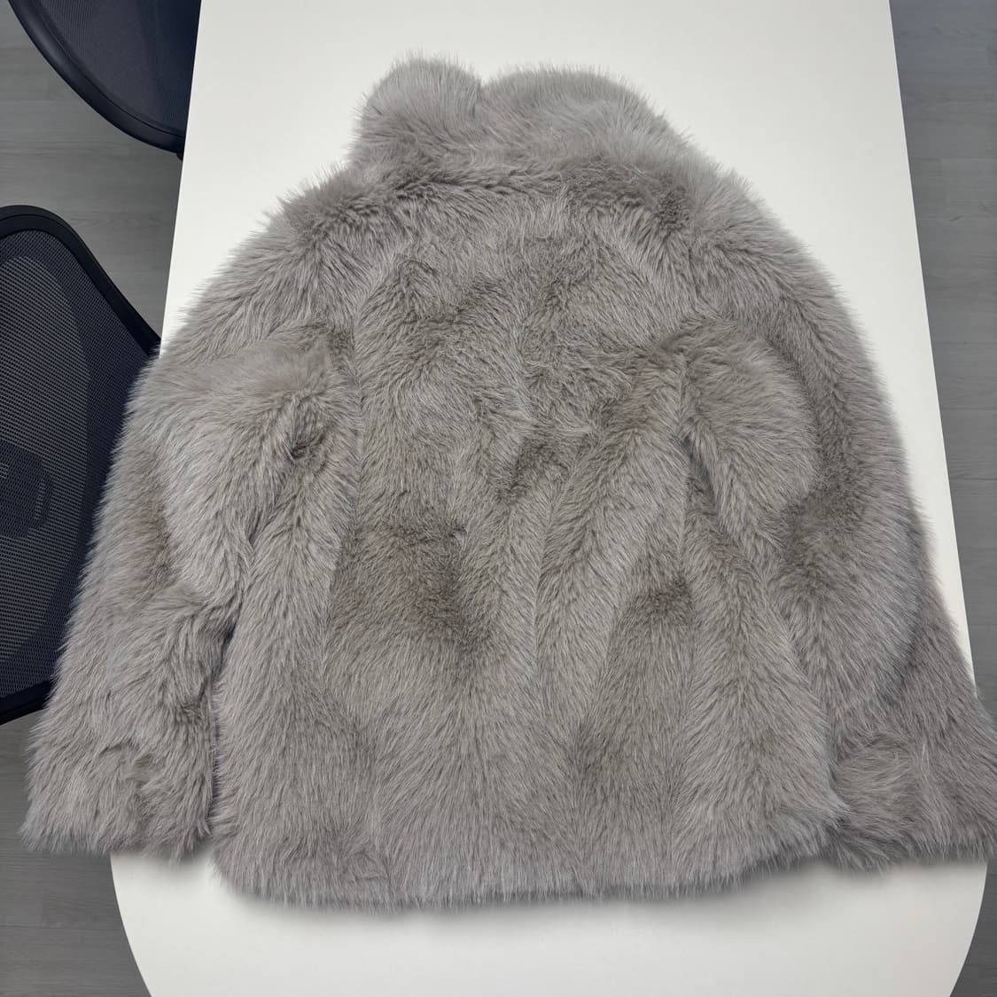 휘 퍼자켓 fur jacket  상품이미지2