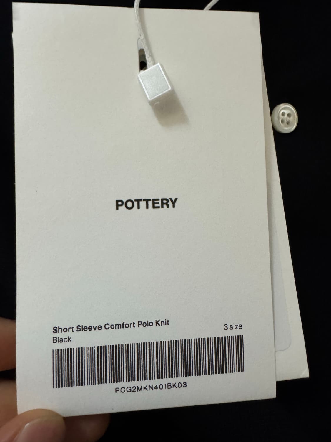 POTTERY  쇼츠 슬리브 폴로반팔니트 3 사이즈 새상품 상품이미지3