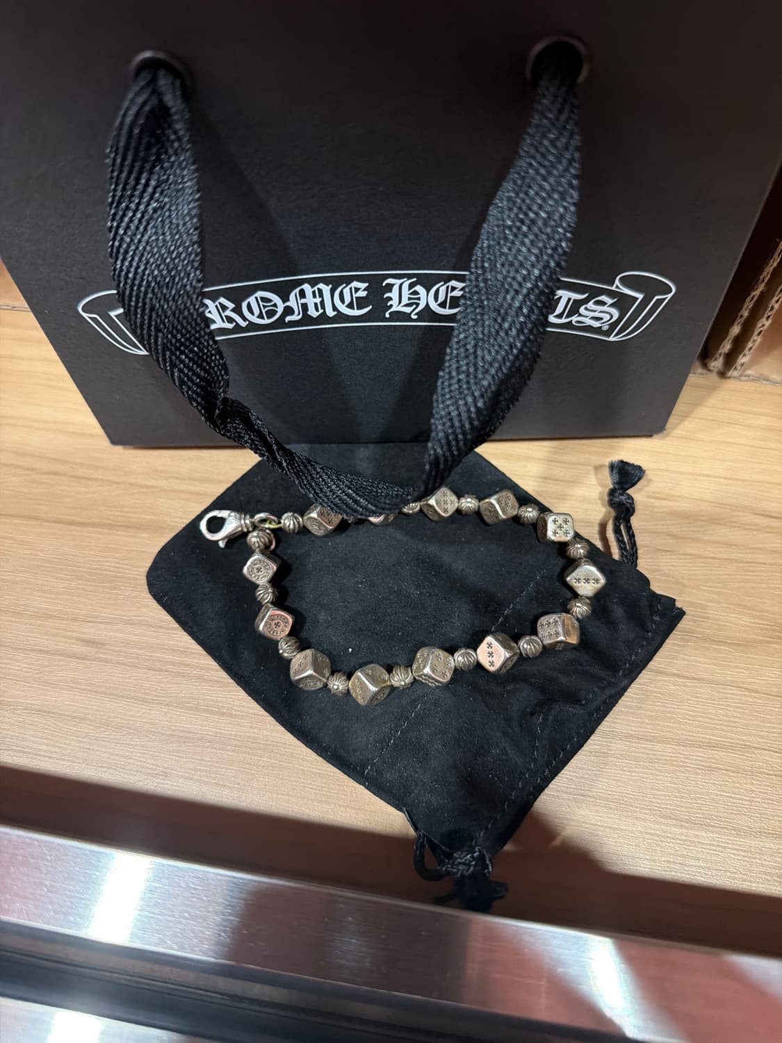 크롬하츠 다이스 비즈 팔찌 상품이미지1