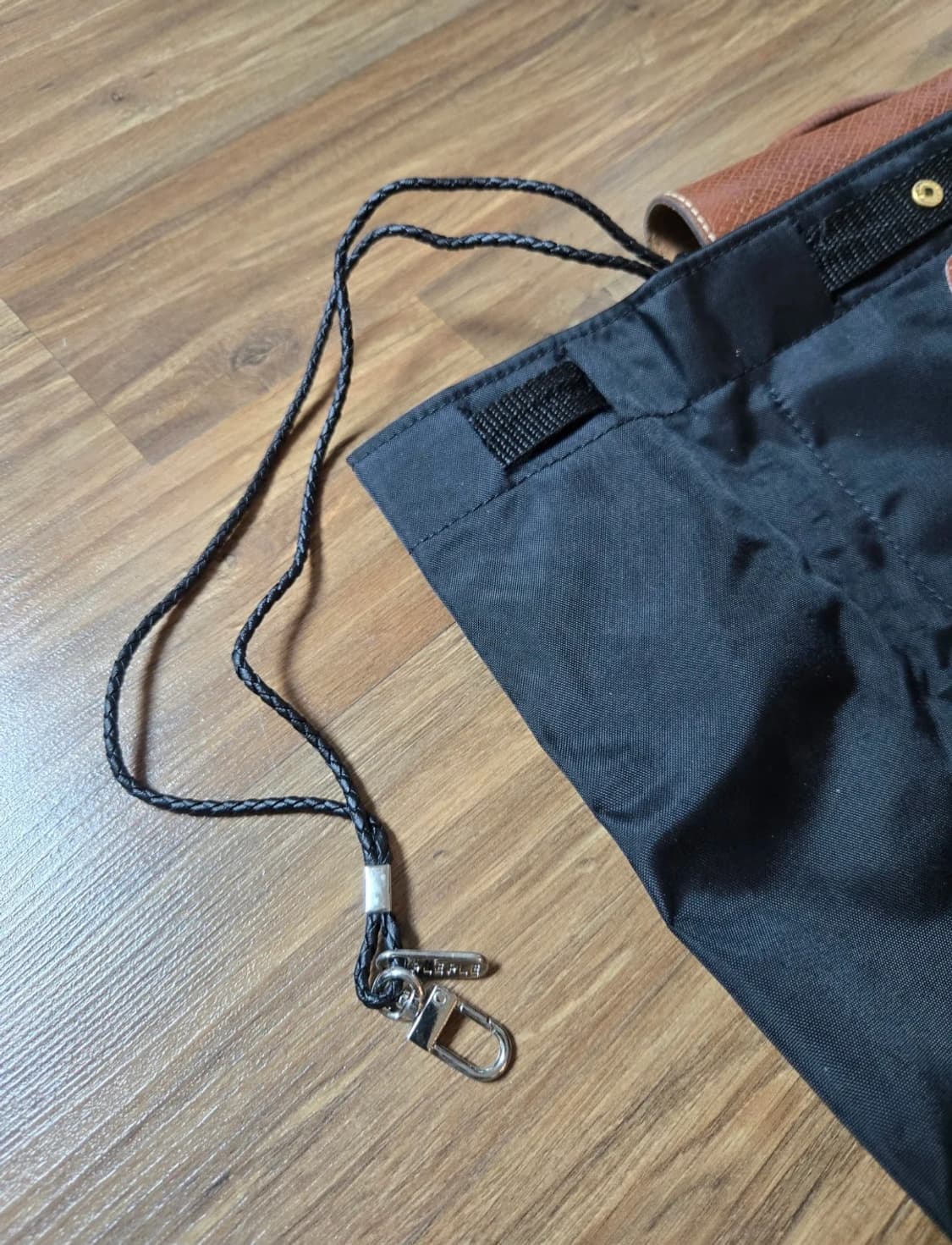 롱샴 르 플리아쥬 백팩 오리지널 L 블랙 [정품] 상품이미지5