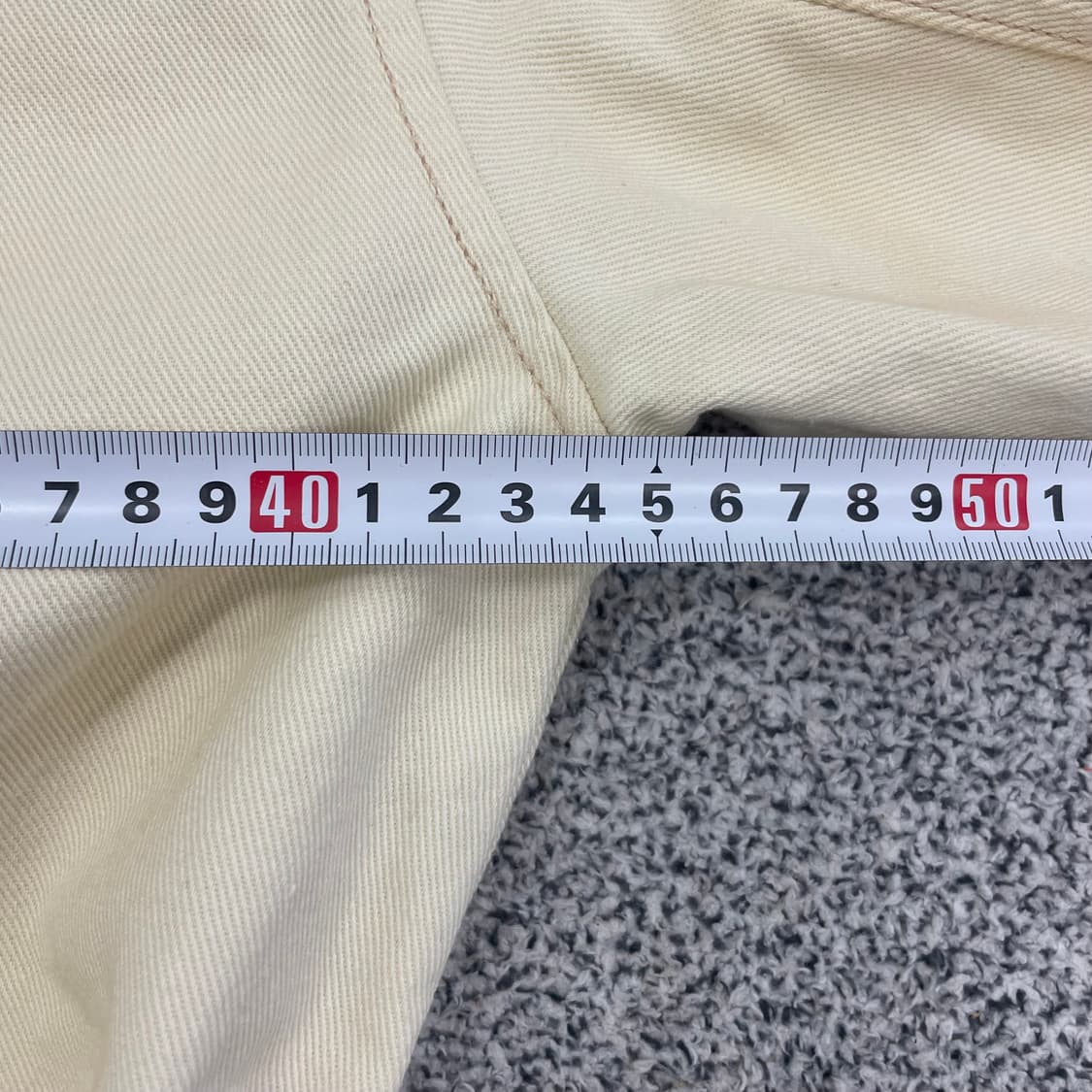 브리엘 크림 버튼 다운 라이업 코트 0105HS1 상품이미지6