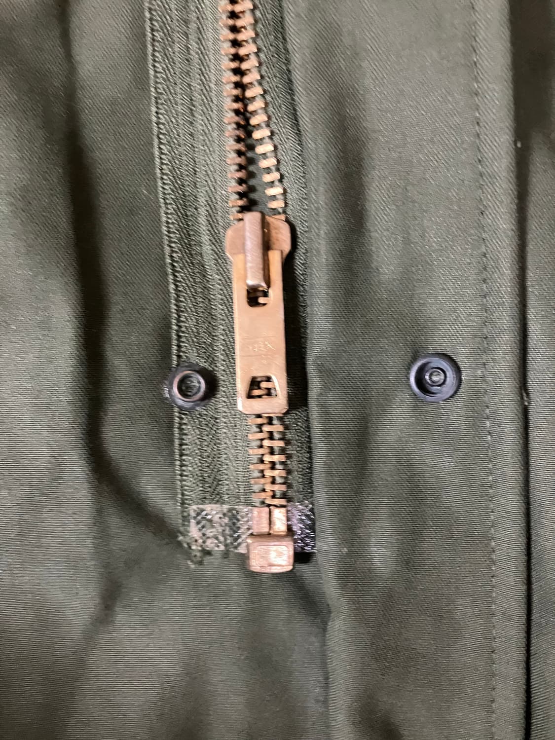 국군 올리브색 야전상의 상품이미지3