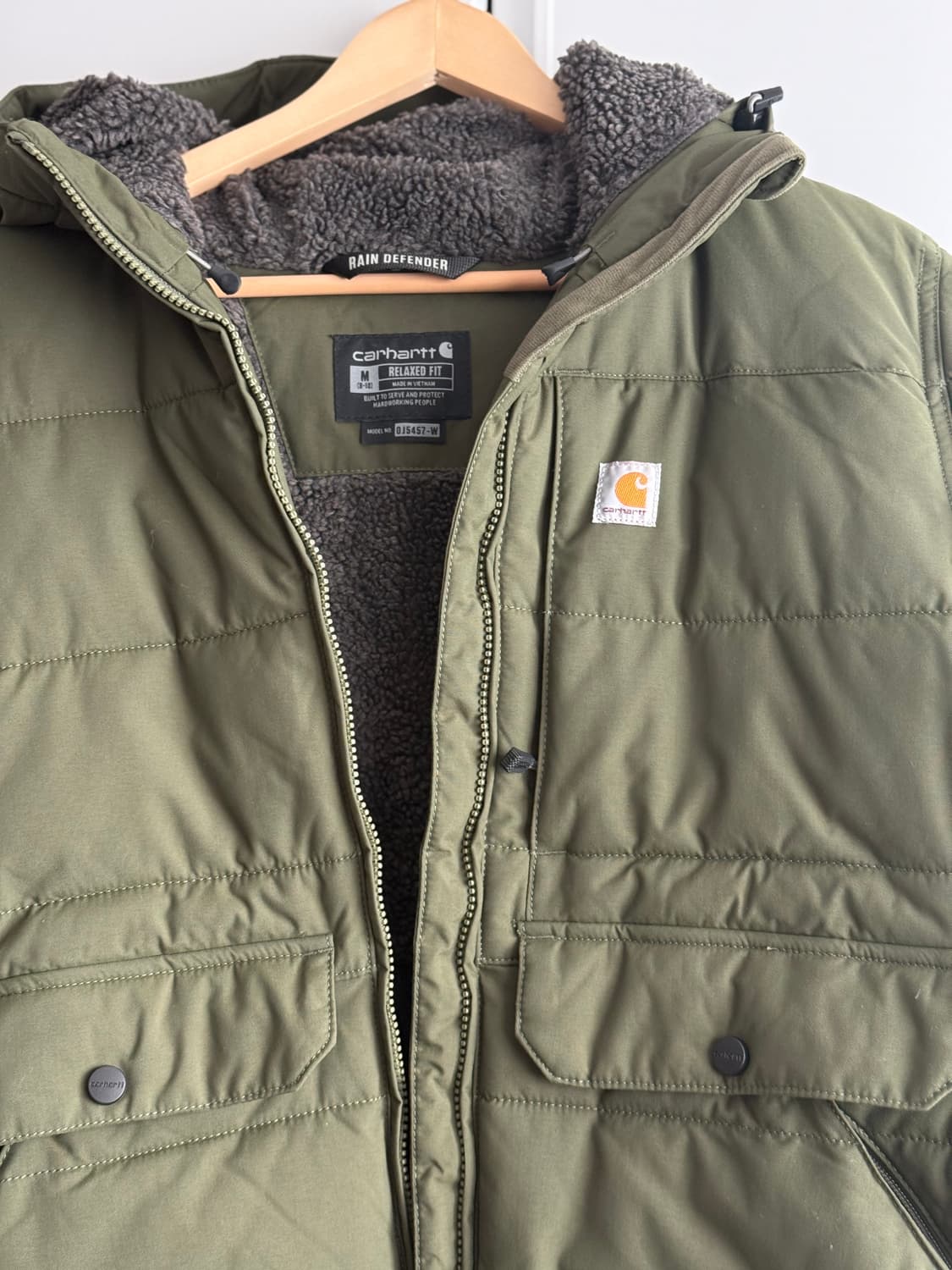 칼하트 몬타나 인슐레이티드 자켓 바질 상품이미지3