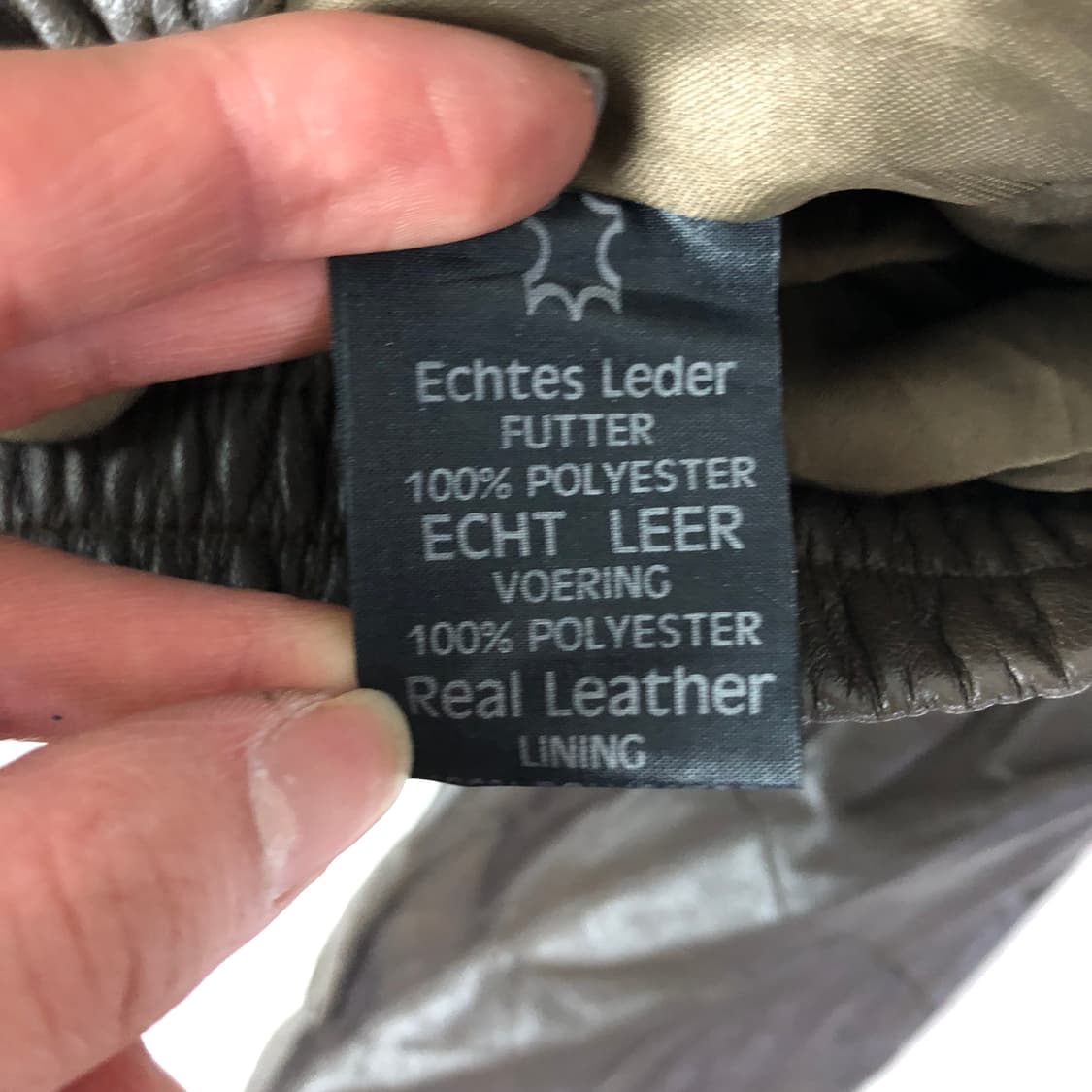 90s 아메리칸 빈티지 레더 봄버자켓 다크브라운  상품이미지10