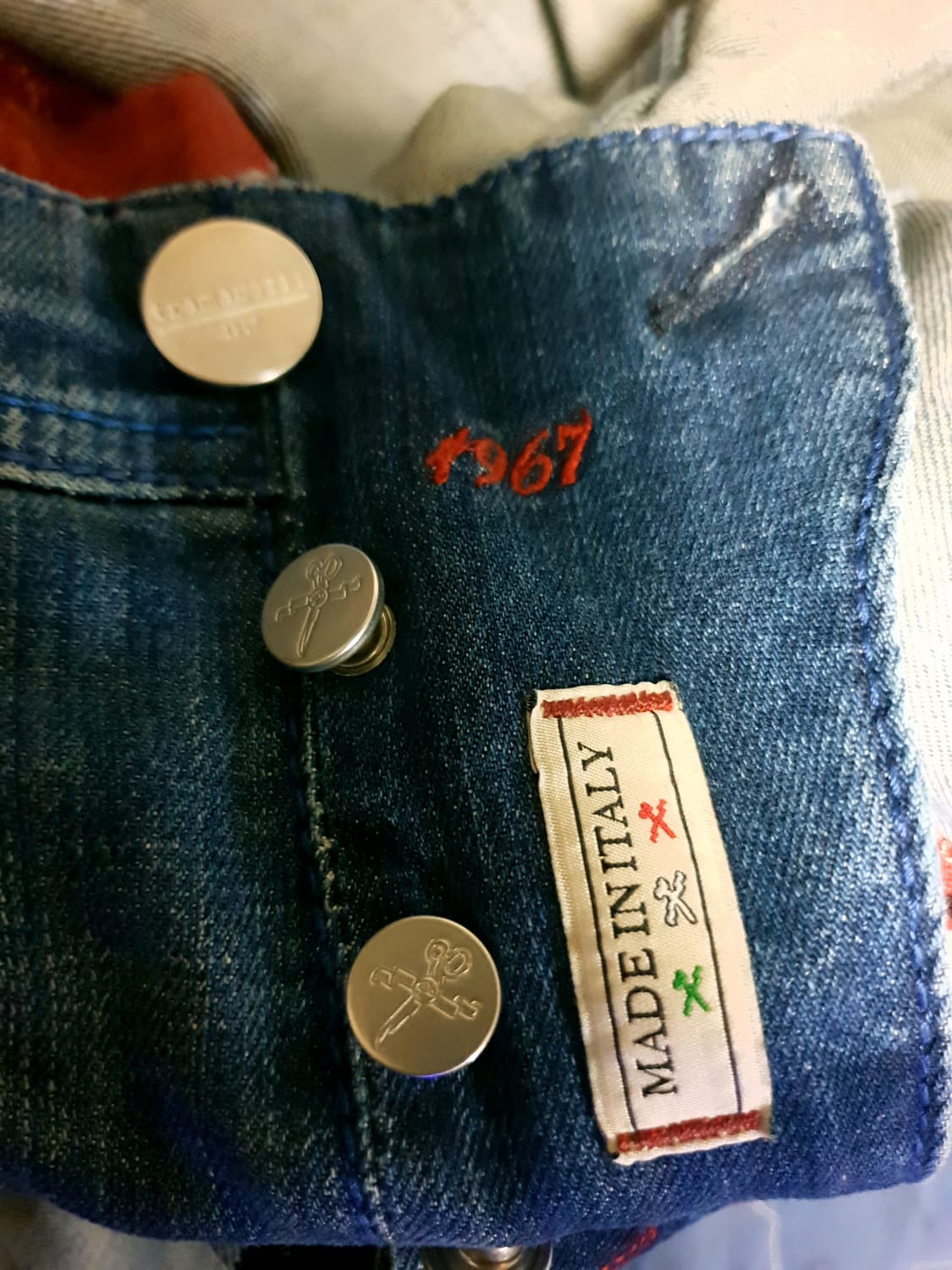 (이태리) 트라마로사 테일러드 레오나르도 빈티지워싱 스판 데님진 (32) 상품이미지7