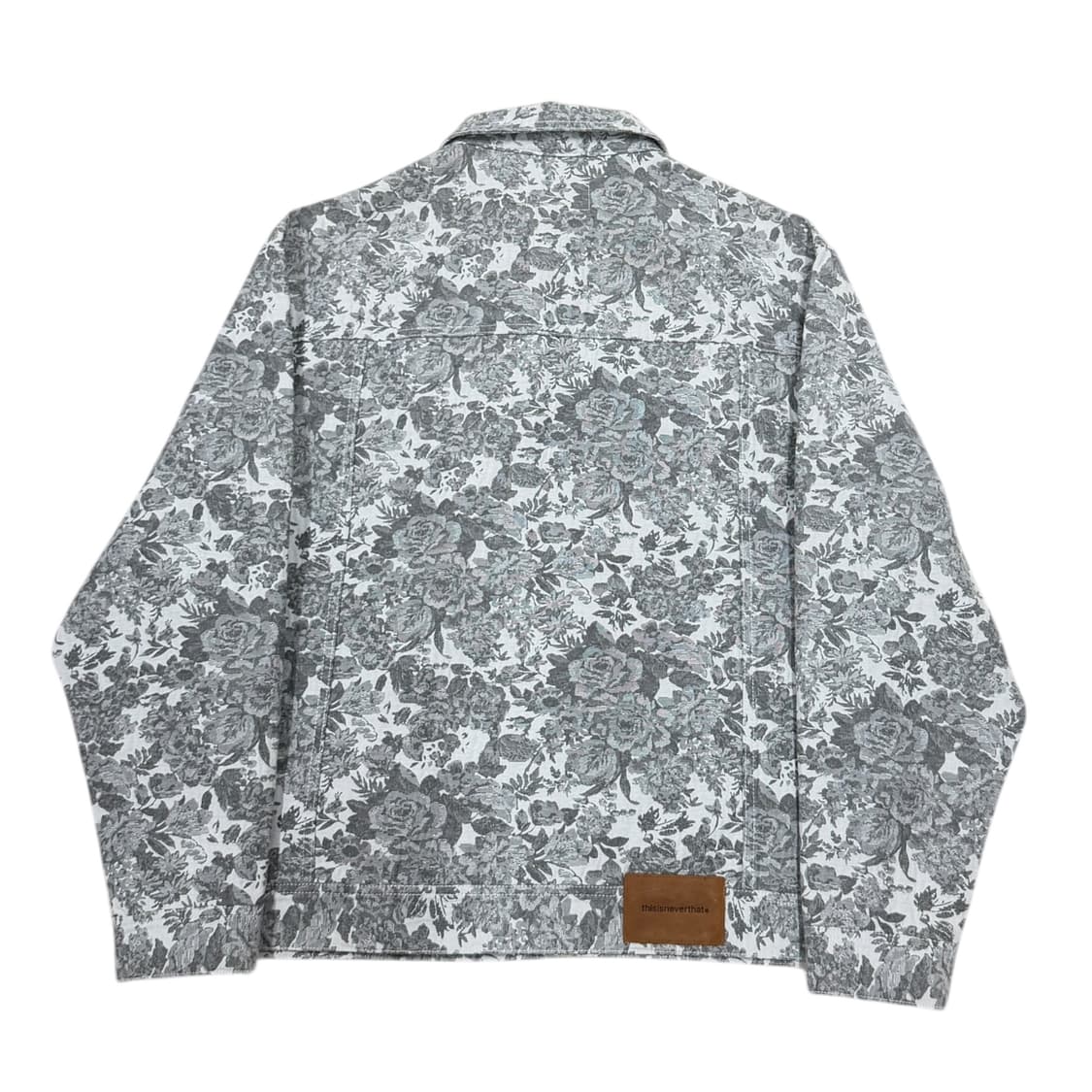 디스이즈네버댓 플로럴 플라워 트러커 자켓 그레이 L 상품이미지3