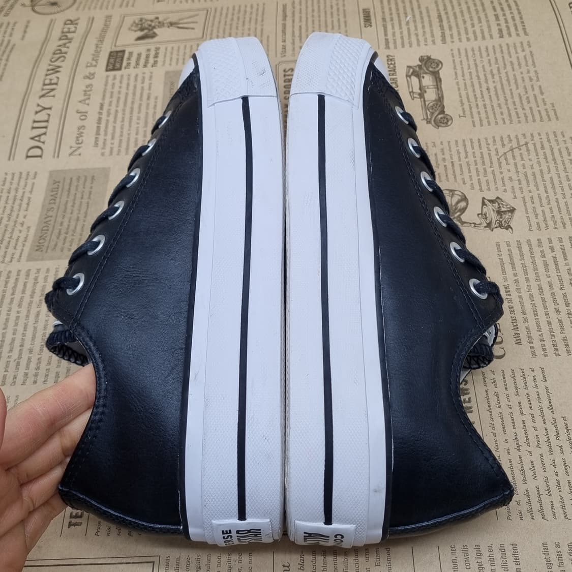 컨버스 리프트 클린 레더 스니커즈250 상품이미지5